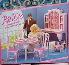 Barbie Sala da pranzo anni 80,mai usata