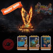 Piggy-3000 x 1 set complet coin master