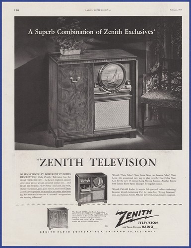 Vintage 1949 zenith - vintage, circle