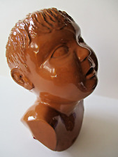 Scultura terracotta invetriata