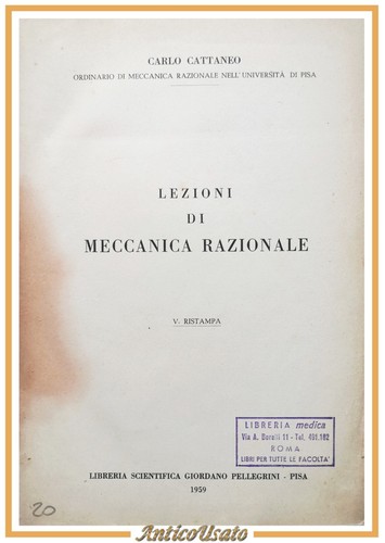 Lezioni meccanica razionale - lezioni,