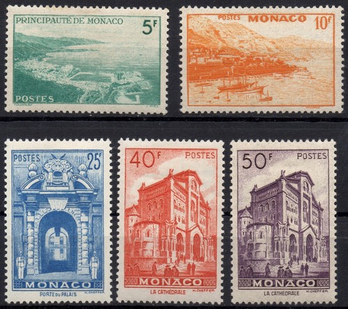 Monaco 1949 serie - monaco,