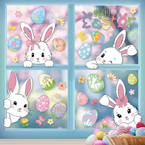 Decorazioni pasquali finestra