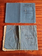 Coppia Libretti Vintage Fiat