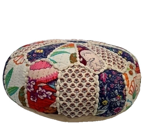 Patchwork pouffe - pouffe, (footstool)
