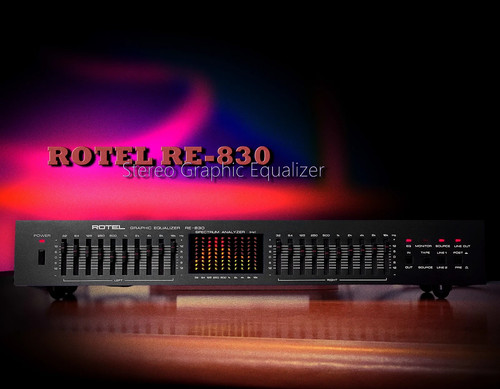 Rotel 830 raro - rotel, re-830