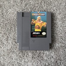 Wrestle Mania WWF Nintendo Entertainment System gioco NES 1985