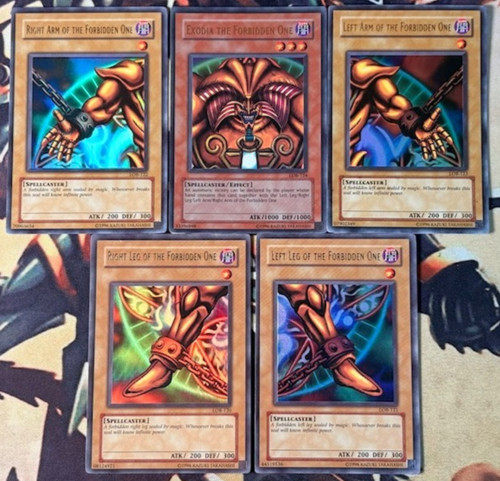 Yugioh exodia proibito - proibito,