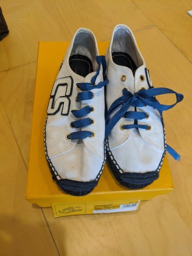 Car shoe canvas summer bianche - car,