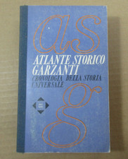 ATLANTE STORICO CRONOLOGIA DELLA STORIA UNIVERSALE ed. Garzanti 1966