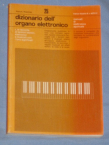 Dizionario dell organo - dizionario,