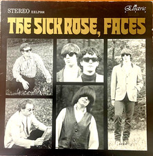 THE SICK ROSE – FACES – ITA – LP – 1986 – GARAGE