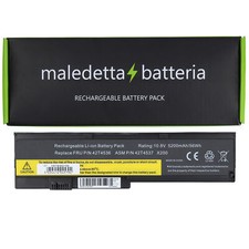 Batteria NERA 10.8-11.1 V 5200 mAh per Ibm-lenovo ThinkPad  X201