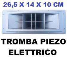TWEETER TROMBA RICAMBIO PIEZO ELETTRICO 250w SILVER ACUTI PER CASSE ACUSTICHE