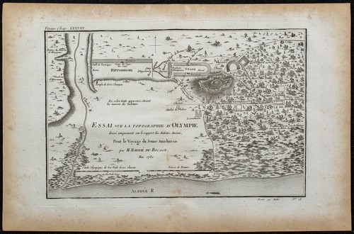 1788 carta topografico sito - 1788,