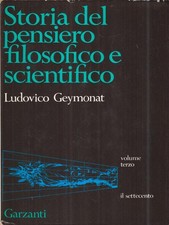 STORIA DEL PENSIERO FILOSOFICO
