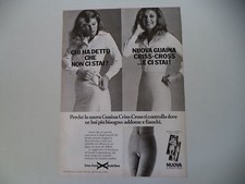 advertising Pubblicità 1977 PLAYTEX GUAINA CRISS-CROSS