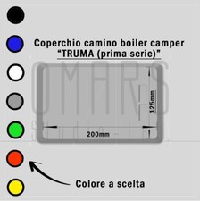 1x Coperchio Tappo Camino
