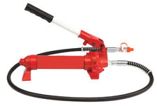 POMPA IDRAULICA MANUALE PISTONE PISTONI 10 TON CILINDRO PRESSIONE PORTATILE 307t