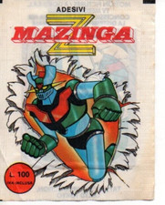 PACCHETTO POCKET FIGURINE STICKERS CHIUSO - Mazinga Z