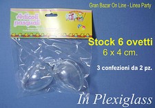 UOVO OVETTO PLEXIGLASS 6 Pz