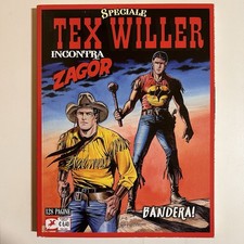 SPECIALE TEX WILLER INCONTRA ZAGOR 3 BANDERA! FUMETTI BONELLI 2021 GIOVANE