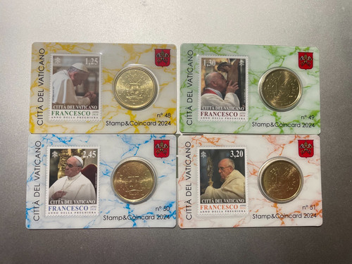 2024 vaticano coincard coin - 2024,
