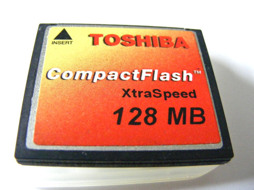 Compact flash 128mb scheda - (scheda, cf