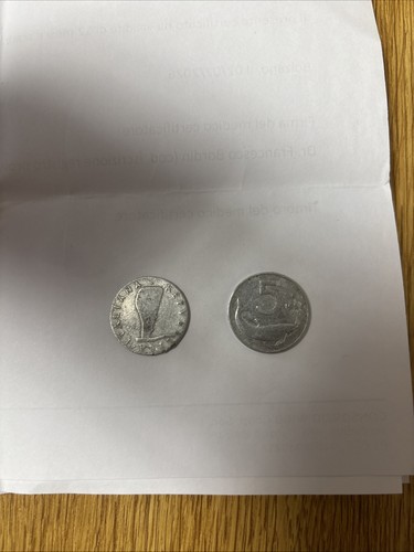Moneta lire delfino rara - moneta,