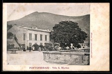 Cartolina Portoferraio, Villa