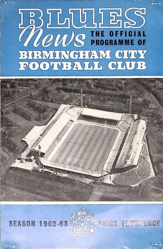1962 birmingham city - 27/10/1962, v