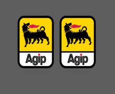 Adesivi agip medium style - adesivi,