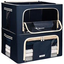 4CONVY Scatole per Armadio Rigide con Cerniera – [2024 MATERIALE AGGIORNATO] Con