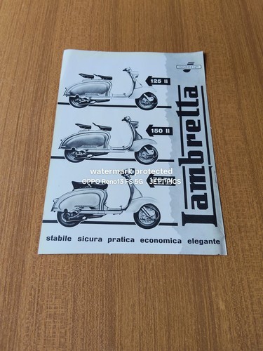 1959 lambretta scooter 125 - 1959,