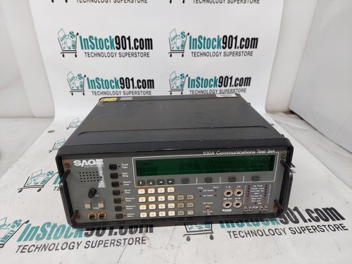 Sage 930a set test - set,