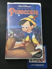PINOCCHIO - VHS DISNEY NTSC USA in inglese Masterpiece