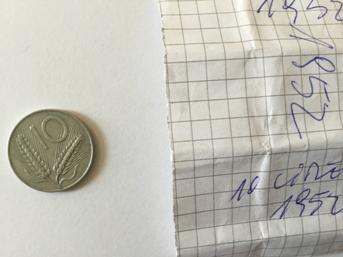 Moneta antica lire del - lire,