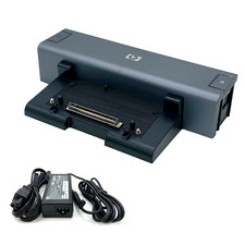 HP HSTNN-IX01 Laptop Port Replicator Dock Station with Dual-Link DVI w/ Adapter