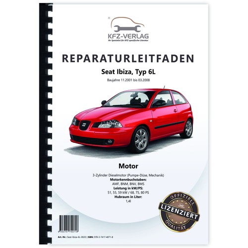 Seat ibiza tipo 2001 - seat, 2001-2008