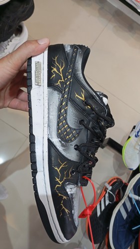 Nike dunk low custom - custom, black
