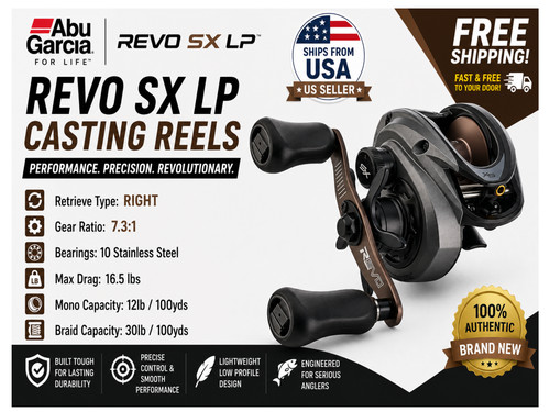 Abu garcia revo casting - garcia,
