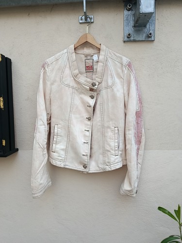 Giacca jeans beige - giacca, marithe