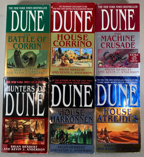 Lot dune books - dune,