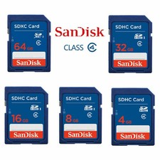 Scheda di memoria SanDisk 4 GB 8 GB 16 GB 32 GB SDHC Standard Classe 4 Ultra C4 originale