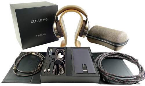 Cuffie focal clear - +, borsa