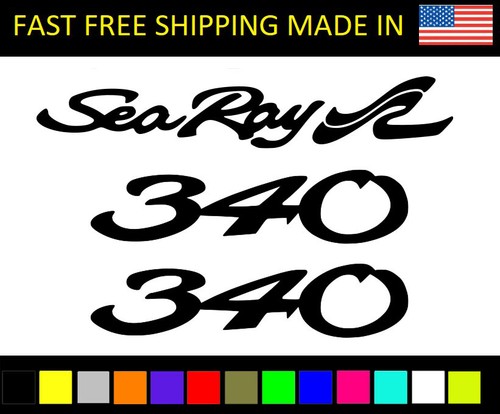 Sea ray 340 decal - decal, sticker