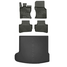 Frogum TPE Tappetini+Portabagagli Set per Land Rover Range Rover Velar dal 2017