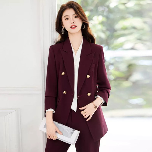 Completo donna rosso - completo, scuro