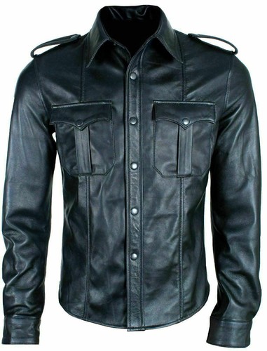 Camicia bluff nera uomo - camicia,