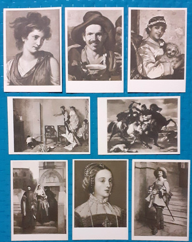 Lotto cartoline artistiche - 8,